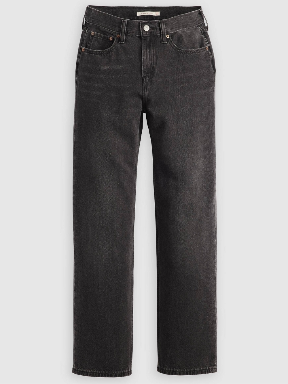 Levi's Women's Straight-Leg Black Jeans